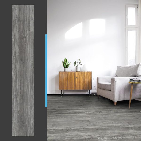 Art3d Peel and Stick Floor Tile Vinyl Wood Plank 36-Pack 54 Sq.Ft, Aged Wood, Rigid Surface Hard Core Easy DIY Self-Adhesive Flooring - Image 66