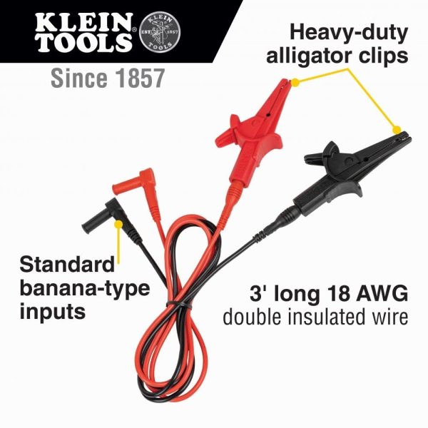 Klein Tools 69149P Electrical Test Kit with Digital Multimeter, Non-Contact Voltage Tester and Electrical Outlet Tester, Leads and Batteries - Image 19