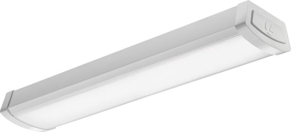 Lithonia Lighting FMLWL 48 840 Low-Profile LED Flush Mount Ceiling Light, Wraparound Lighting Fixture for Kitchen, Laundry Room, Garage, and More, 4-Foot, 4000K Cool White - Image 48