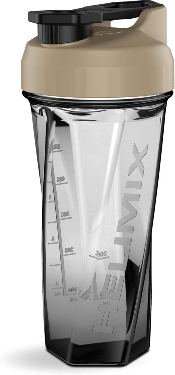 HELIMIX 2.0 Vortex Blender Shaker Bottle Holds upto 28oz | No Blending Ball or Whisk | USA Made | Portable Pre Workout Whey Protein Drink Cup | Mixes Cocktails Smoothies Shakes | Top Rack Safe - Image 64