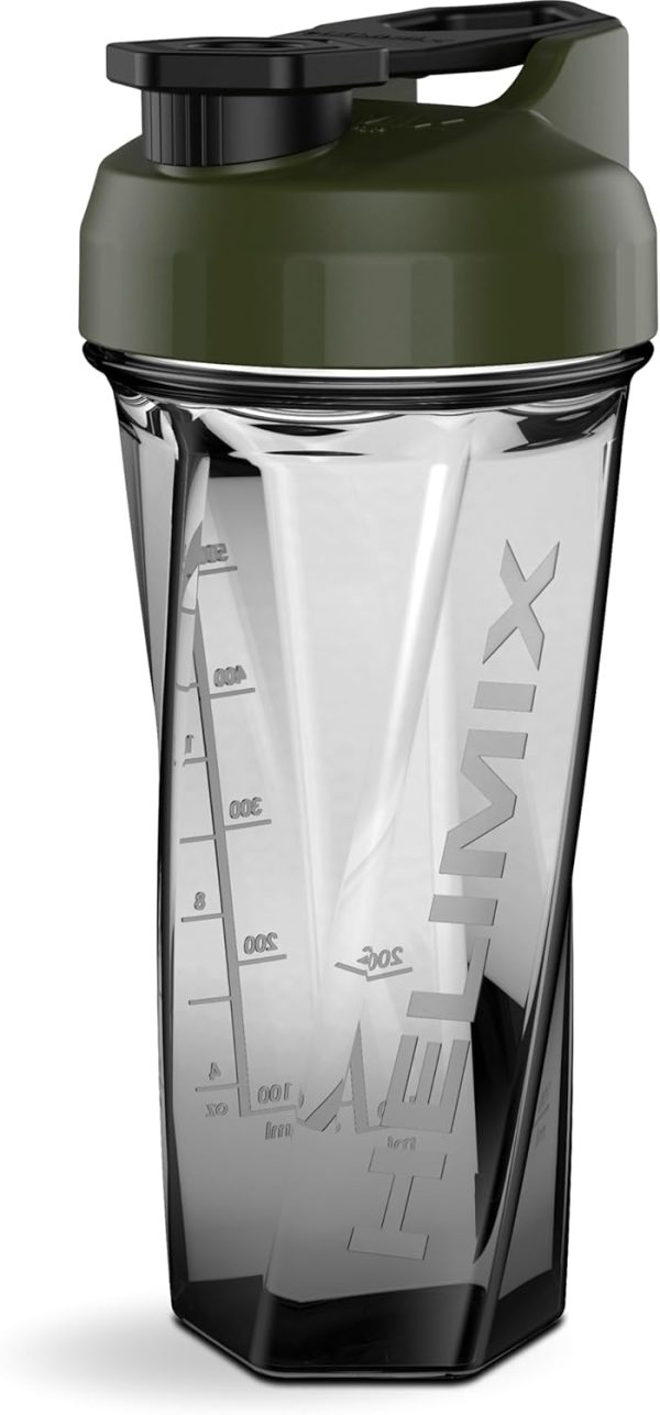 HELIMIX 2.0 Vortex Blender Shaker Bottle Holds upto 28oz | No Blending Ball or Whisk | USA Made | Portable Pre Workout Whey Protein Drink Cup | Mixes Cocktails Smoothies Shakes | Top Rack Safe - Image 72