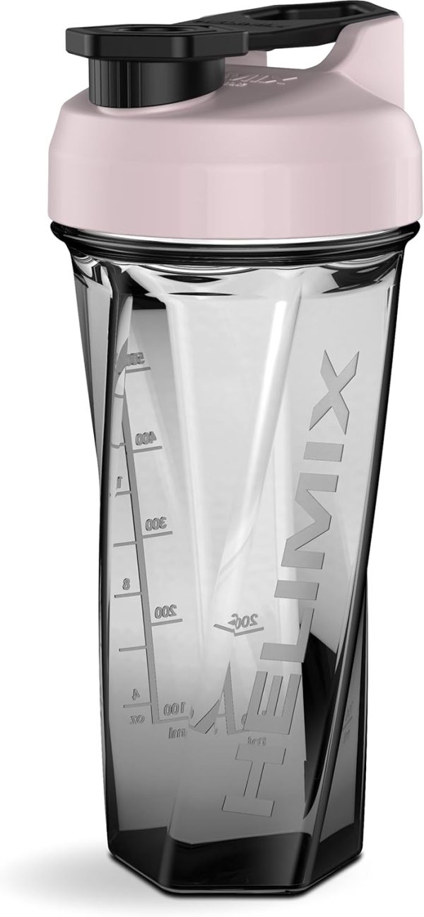 HELIMIX 2.0 Vortex Blender Shaker Bottle Holds upto 28oz | No Blending Ball or Whisk | USA Made | Portable Pre Workout Whey Protein Drink Cup | Mixes Cocktails Smoothies Shakes | Top Rack Safe - Image 166