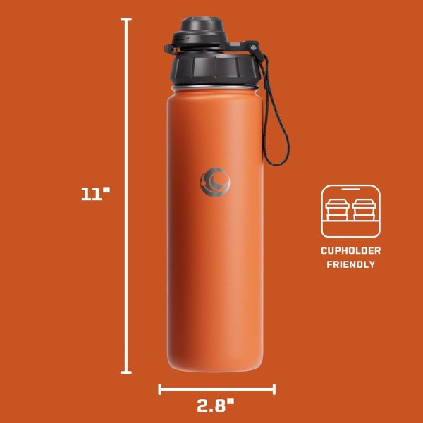 Vessence Tea Infuser Bottle 24 Oz - Insulated Water Bottle for Loose Leaf Tea | Fruit Infuser Water Bottle | Tea Infuser Water Bottle with Straw Lid & Chug Lid | Leak Proof Water Bottle - Image 32