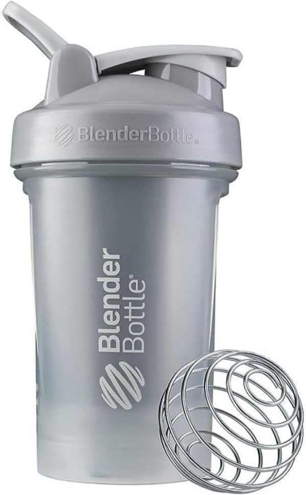 BlenderBottle Classic V2 Shaker Bottle Perfect for Protein Shakes and Pre Workout, 28-Ounce, Clear/Black - Image 9