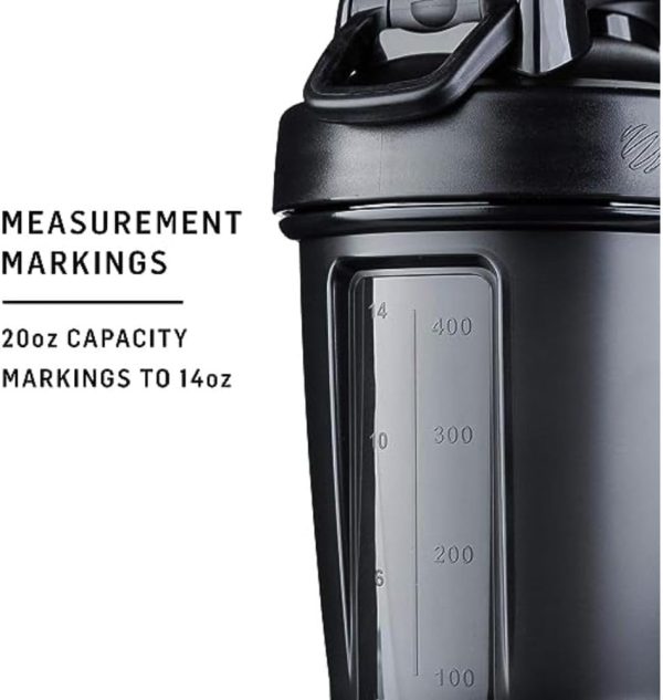 BlenderBottle Classic V2 Shaker Bottle Perfect for Protein Shakes and Pre Workout, 28-Ounce, Clear/Black - Image 31