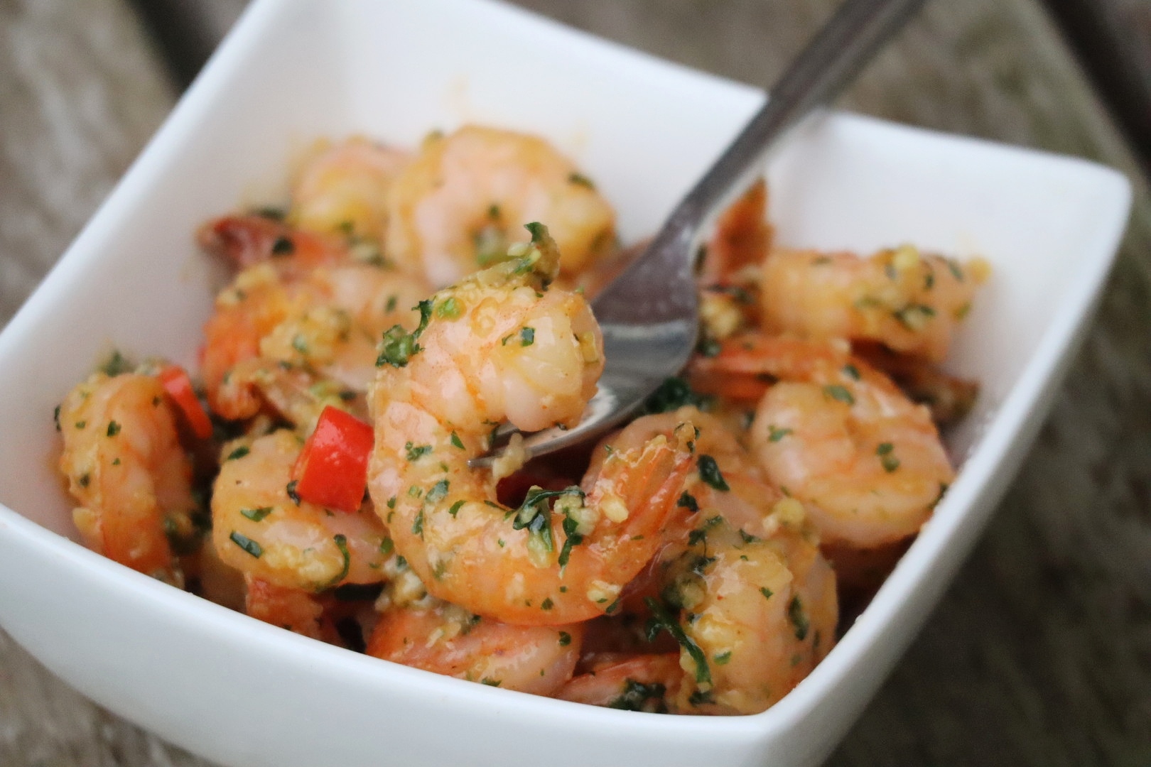 Chilli, garlic and coriander prawns Sunita's World life and food!