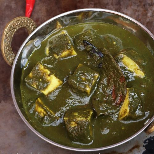 Palak paneer