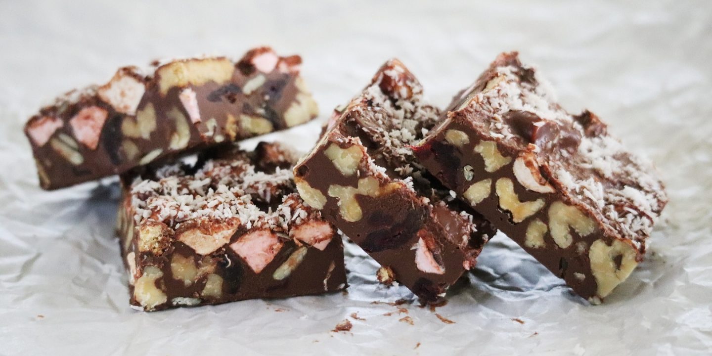 Rocky road squares