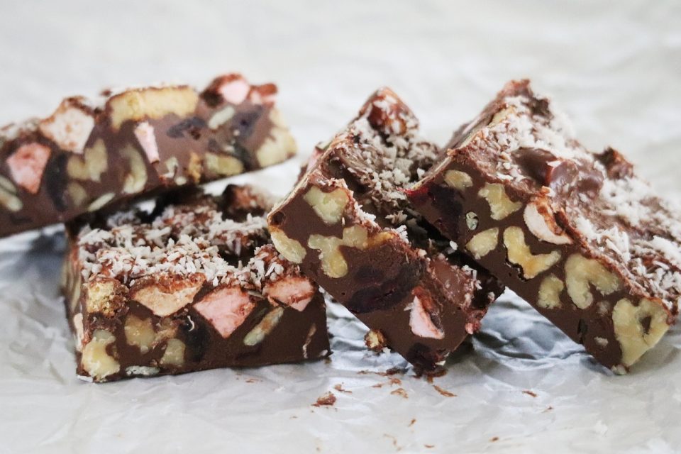 Rocky road squares