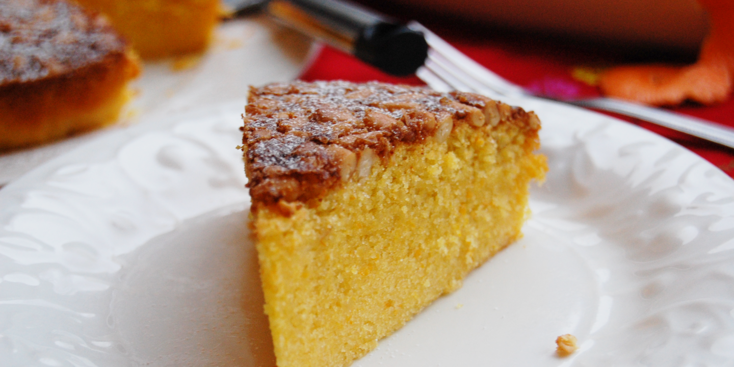 Citrus cornmeal olive oil cake