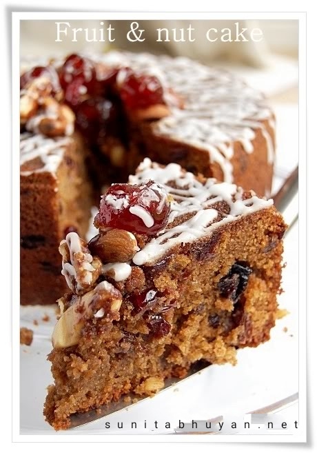 Christmas Cake Decorating Ideas - No Traditional Icing - Buttercream and  Glazed Fruit & Nuts