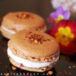 Chilli-paprika French macaron