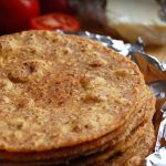 Tomato and paneer paratha