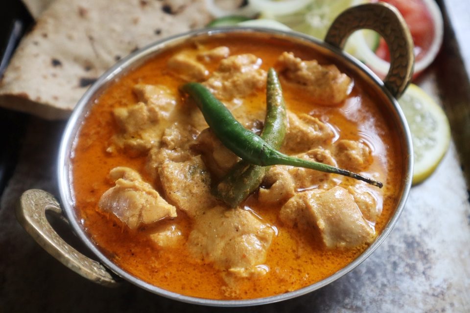 Baked chicken curry