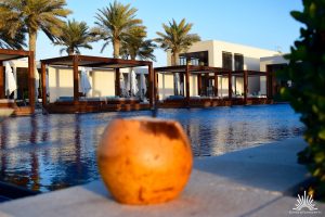 Poolbereich im Saadiyat Beachclub