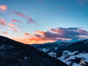 Sonnenuntergang Sarntal