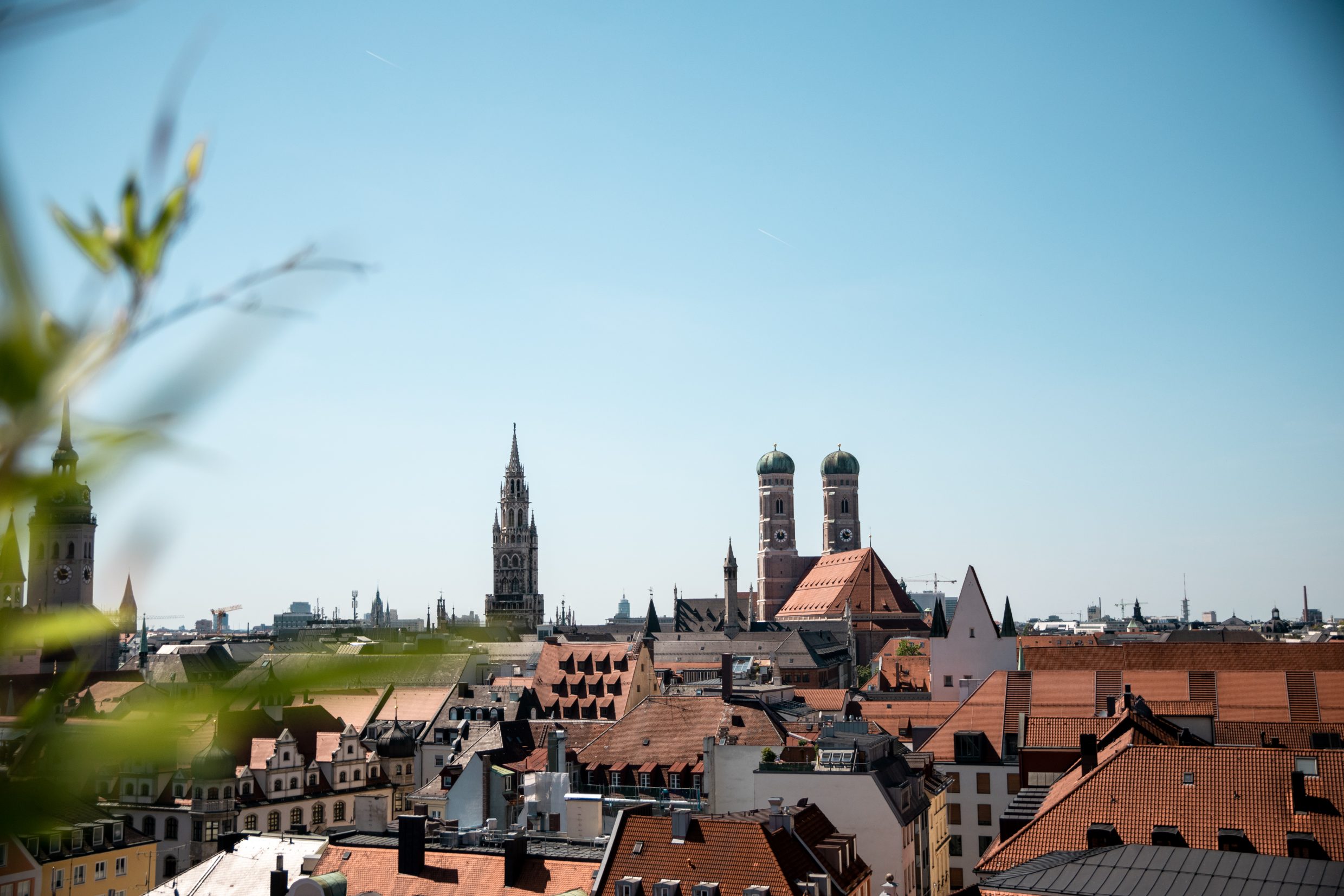 Über den Dächern München