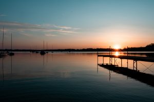 Sonnenuntergang Wörthsee