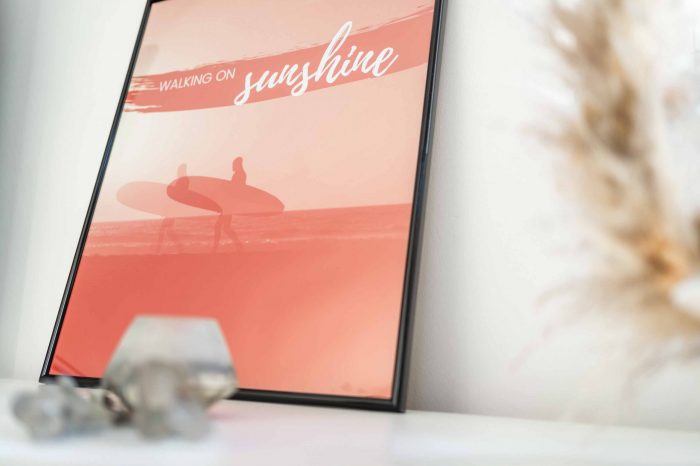 Walking on Sunshine Poster