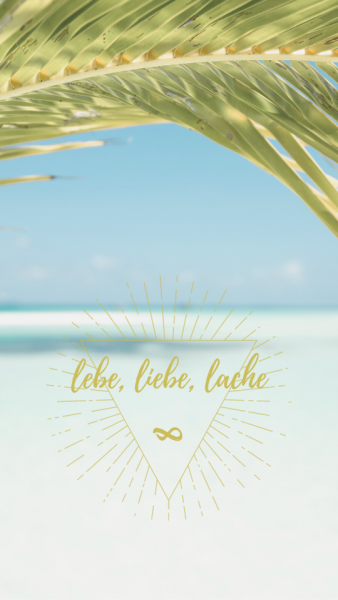 Wallpaper lebe, liebe, lache