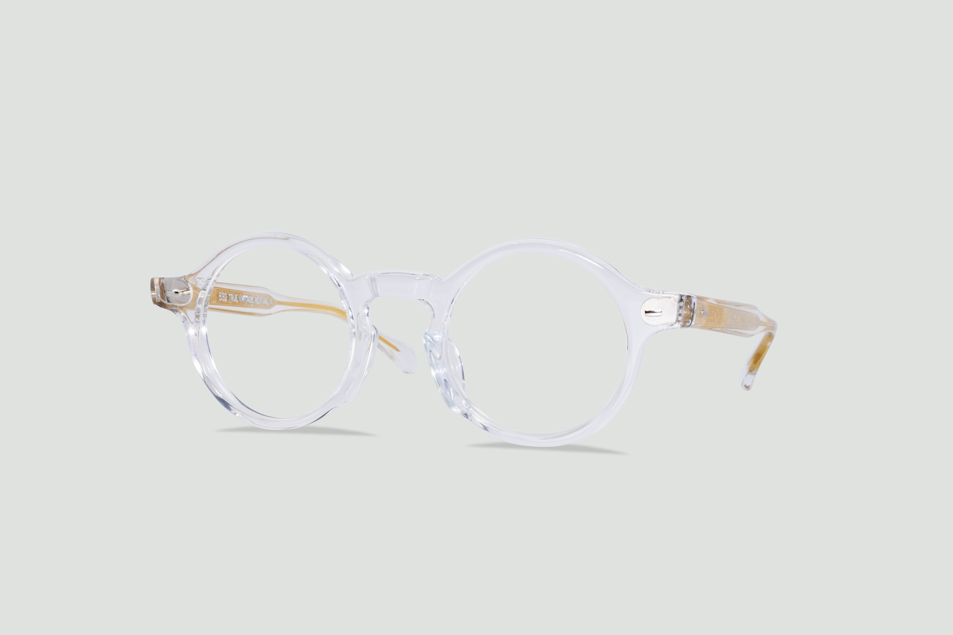 Masahiro Maruyama Acetate Sunglasses - MM-0068 / #3 Clear Gray