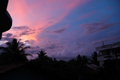 Sunset at Dilara resort, Mirissa