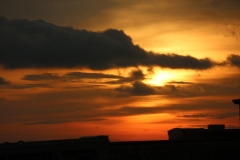 Sunset at Bandaranaike International Airport