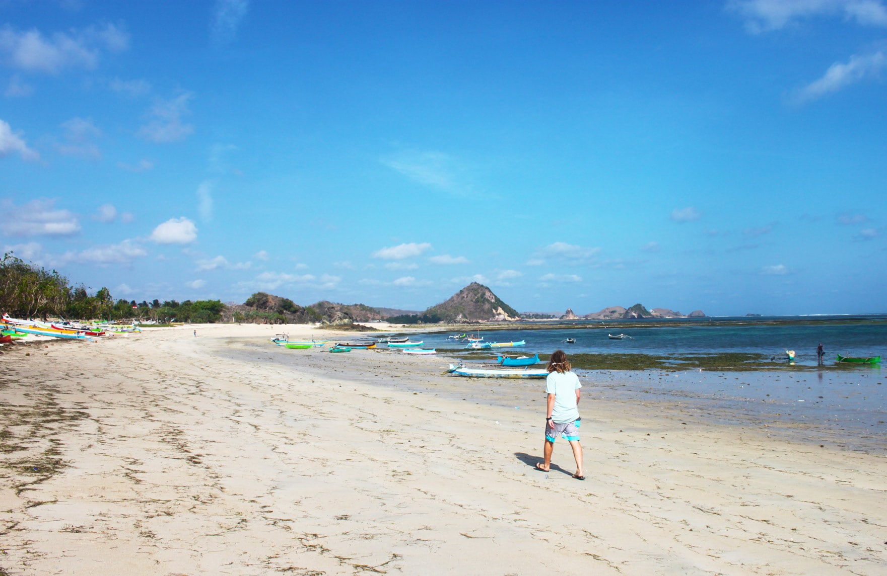 Beautiful Kuta Beach Lombok