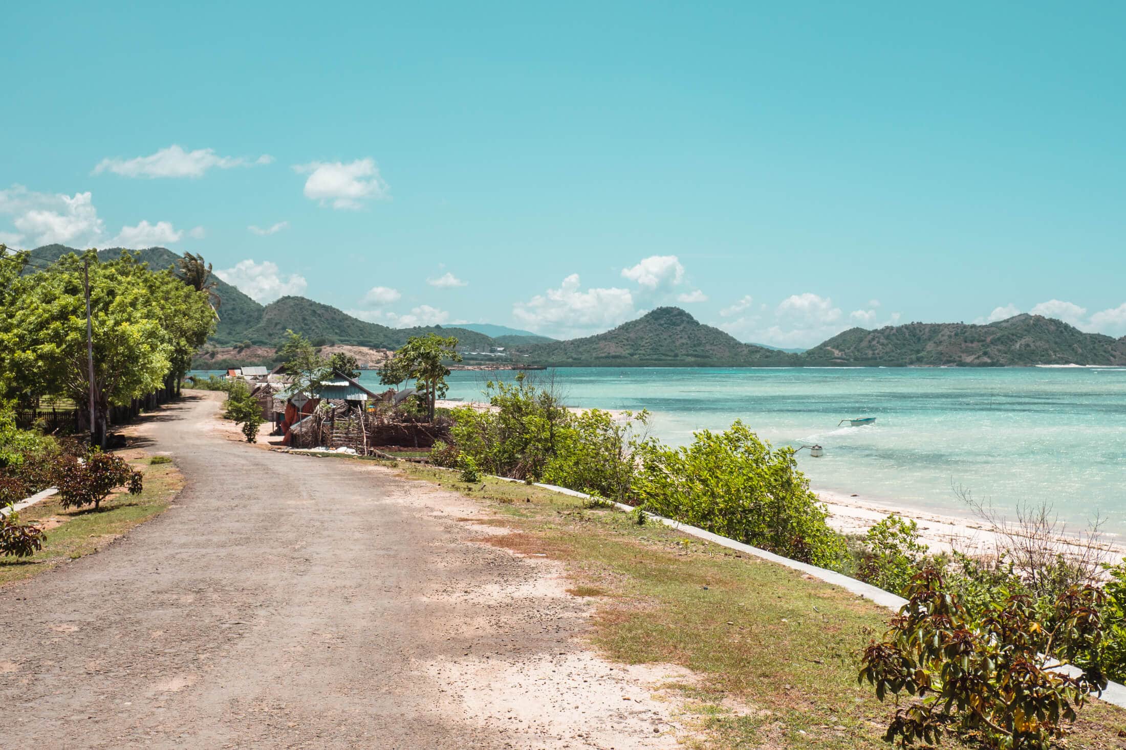 Road leading to Kertasari Village from Whales & Waves Resort in Sumbawa, Indonesia - The most amazing place I've ever been