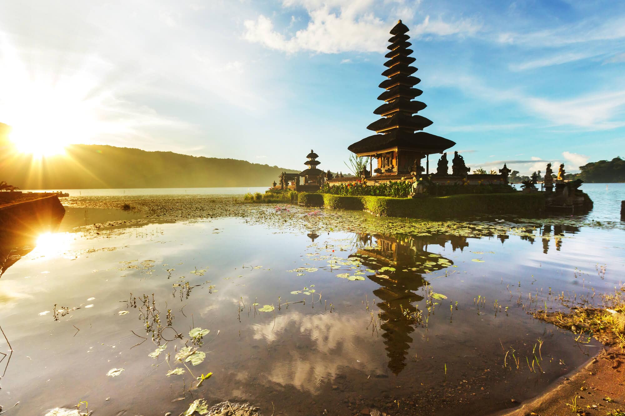 Where to stay in Bali: A complete guide to the different areas on the island - Ulun Danu Beratan Temple in North Bali
