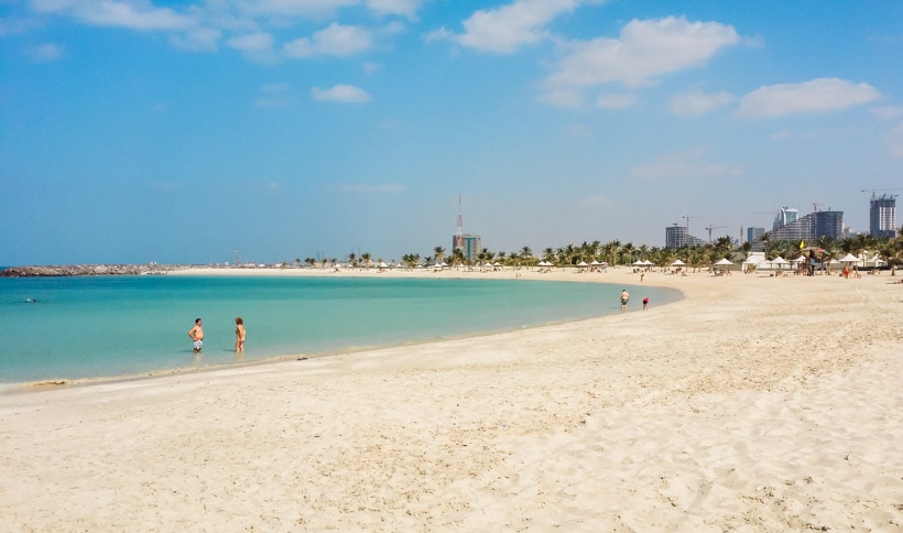 The Beautiful Al Mamazar Beach Park