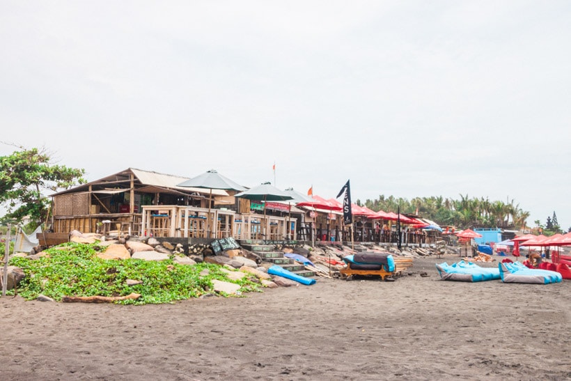 Warungs at Echo Beach Canggu Bali