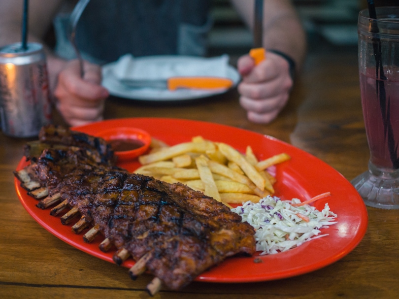 Nusa Lembongan Restaurant Guide Coffee and Ribs