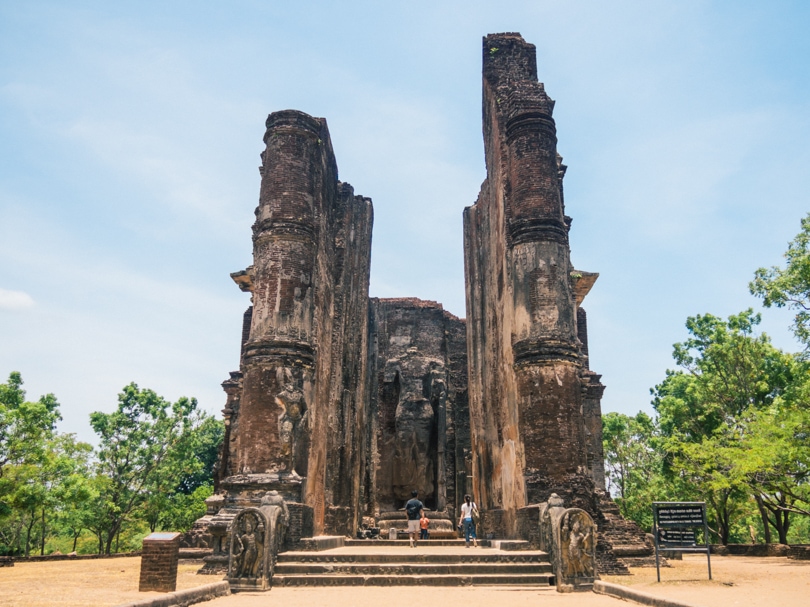 The incredible ancient city of Polonnaruwa - A must visit while in Sri Lanka - Lankatilaka Buddha Statue