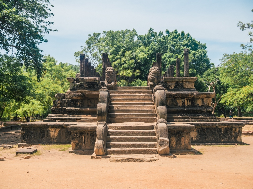 The incredible ancient city of Polonnaruwa - A must visit while in Sri Lanka - The Audience Hall