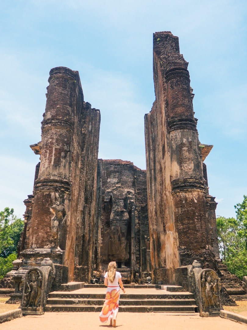 The incredible ancient city of Polonnaruwa - A must visit while in Sri Lanka - Lankatilaka Buddha Statue