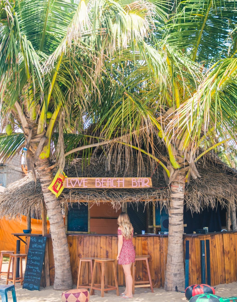 The best Arugam Bay restaurants & hotels - Love Beach Bar Sri Lanka