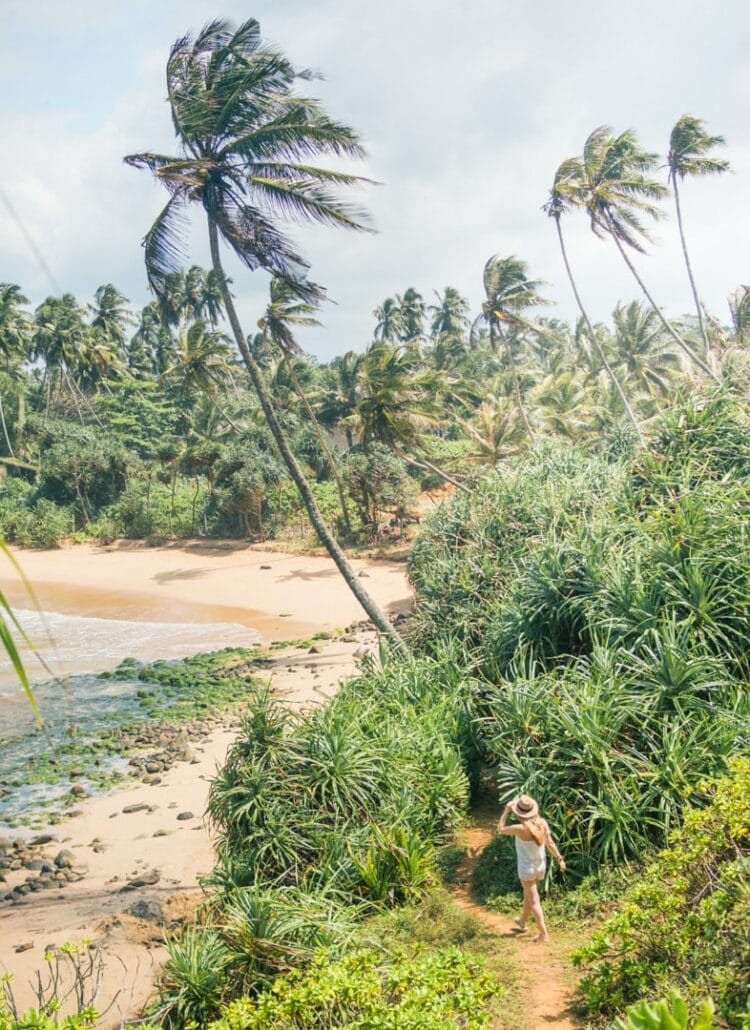 Talalla Beach, Sri Lanka - Jungle girl