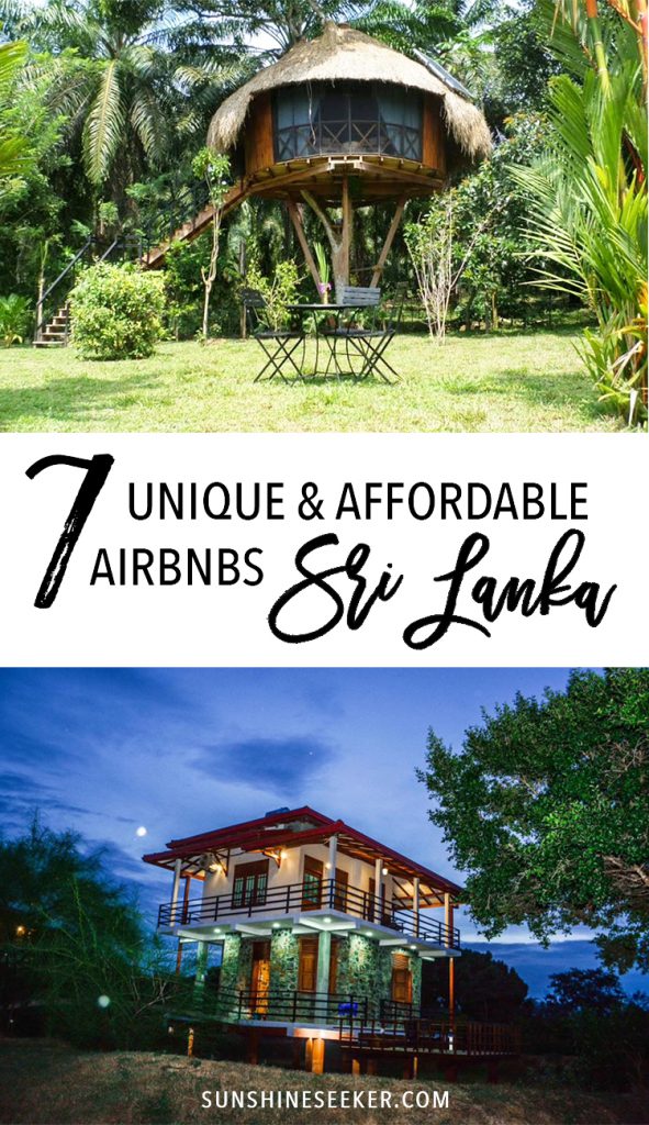 7 best and affordable Airbnbs in Sri Lanka