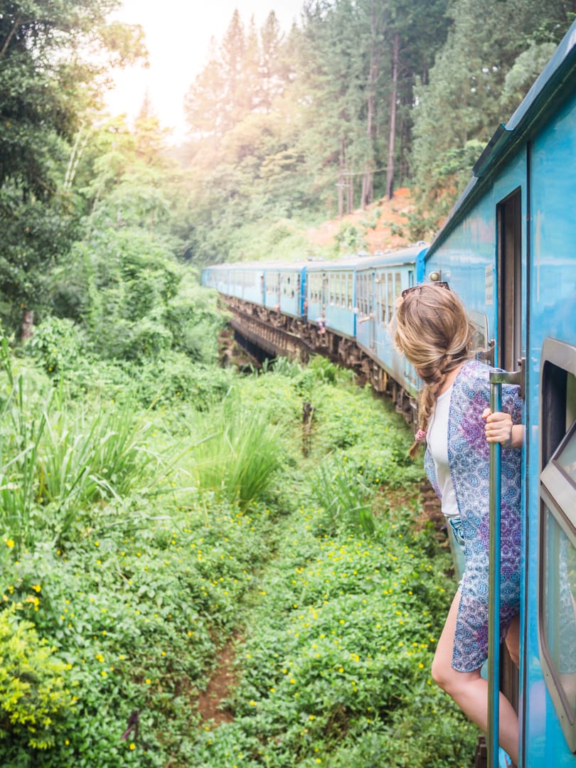 Favorite travel photos of 2016 - train Kandy to Ellan, Sri Lanka