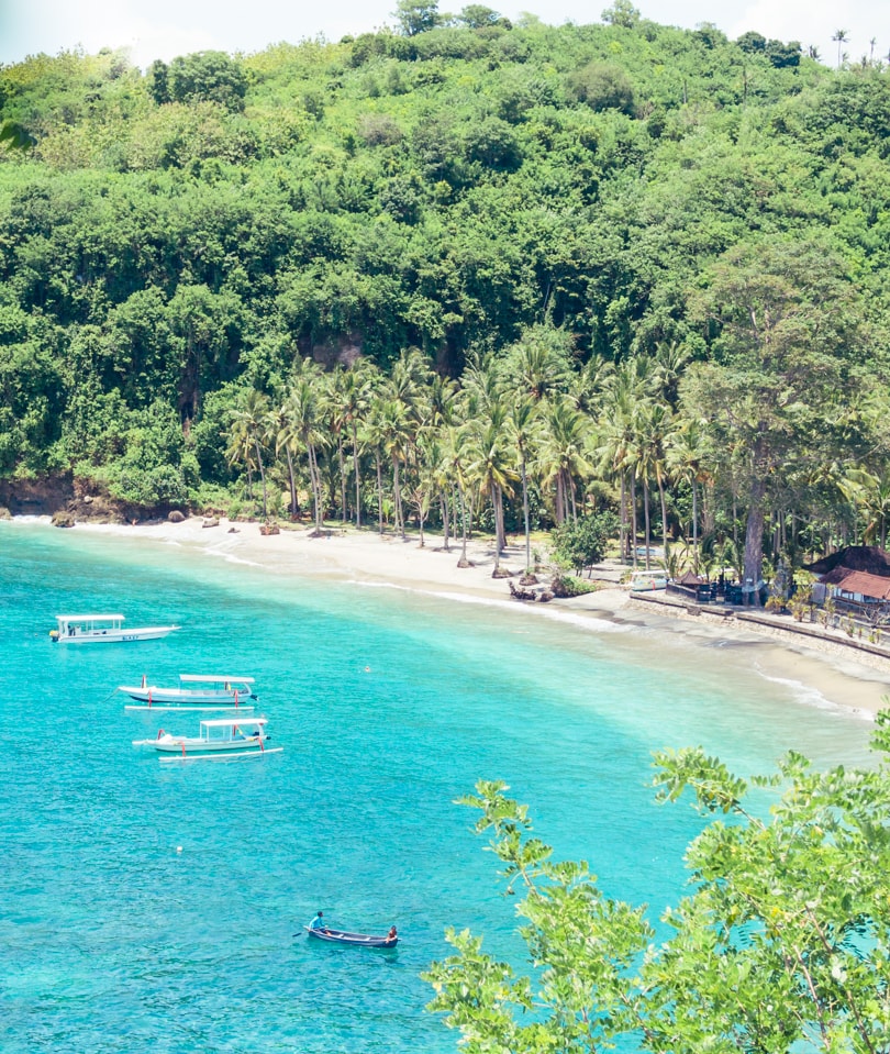 West Nusa Penida - View of Crystal Bay