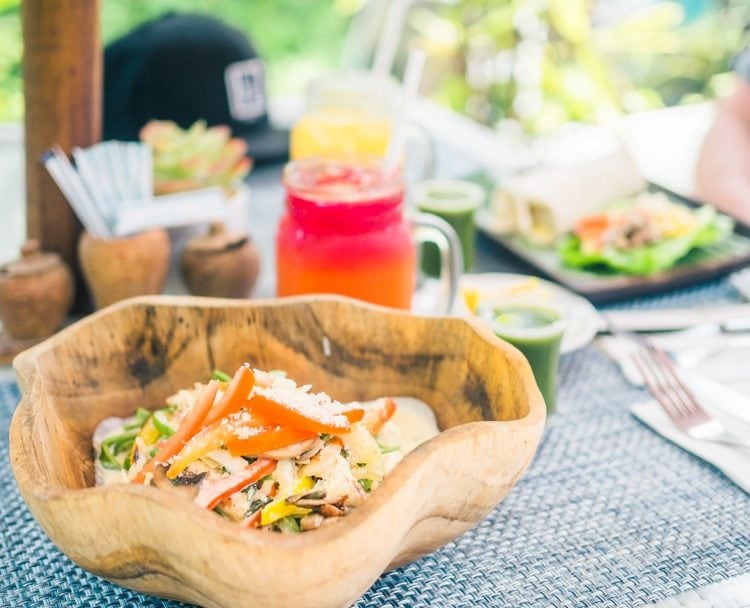 The best Bali restaurants- Buddha Soul Padang Padang, healthy food