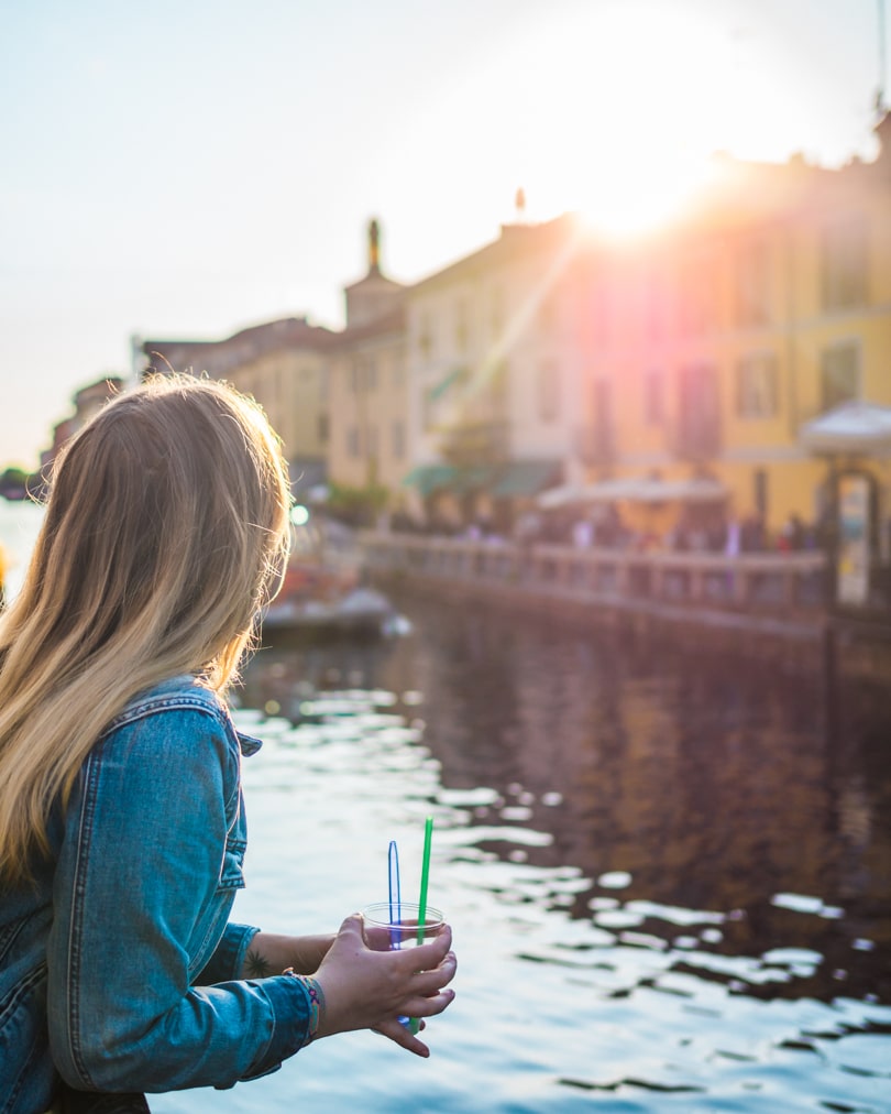 Two days in Milan - Enjoying some gelato in the colorful Navigli district