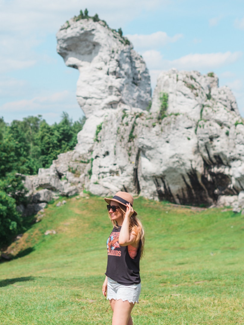7 reasons why you need to visit Poland now - Ogrodzieniec Castle limestone formations