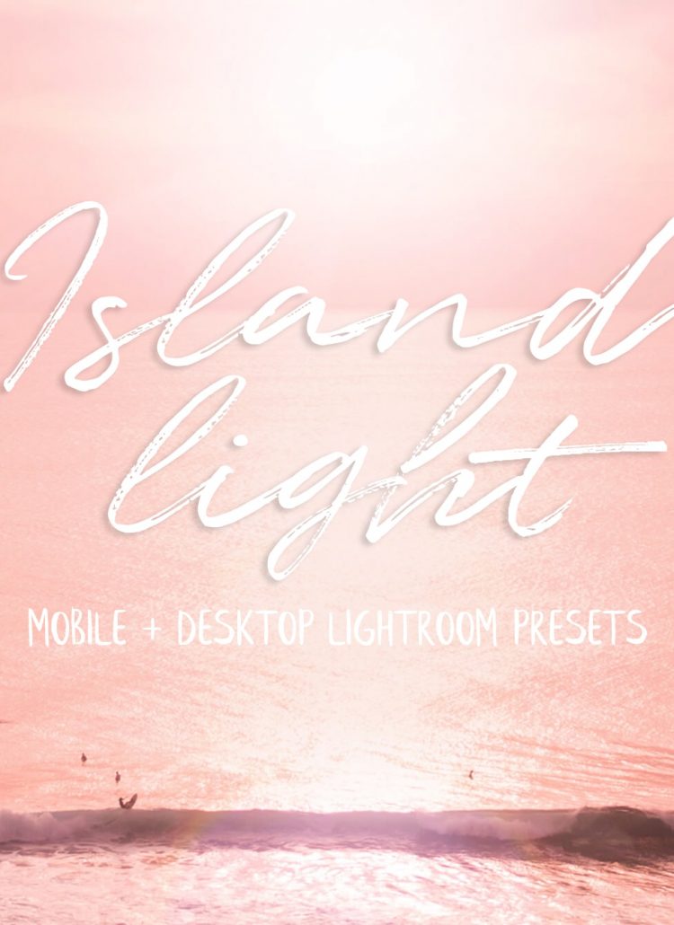 Island Light Lightroom presets for travel photos - Desktop + Mobile