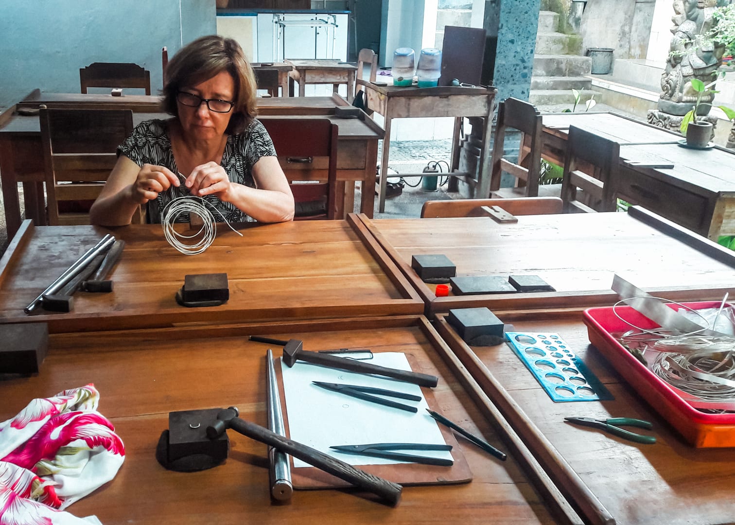 Top 11 unusual things to do in Bali - Silversmith class in Ubud