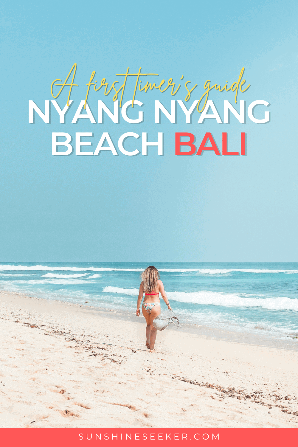 A first timer's guide to Nyang Nyang Beach in Uluwatu, Bali. Best time to visit, how to get there and what to expect at the hidden Nyang Nyang Beach.