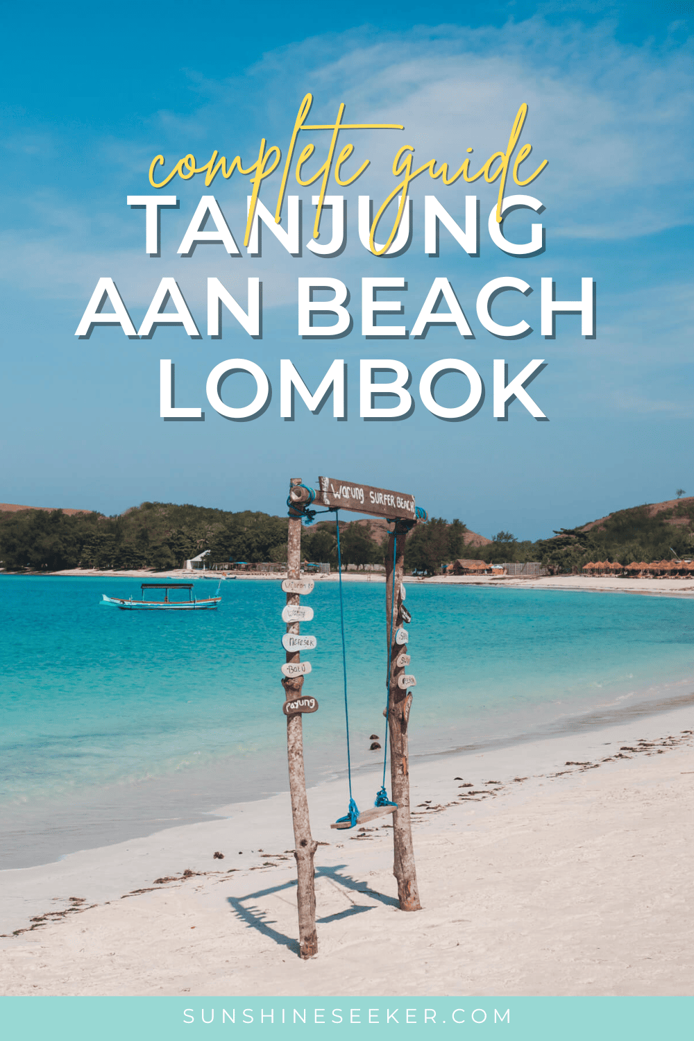 Looking for the best beach in Lombok? Then you should head to Tanjung Aan, a large white sandy cove lined by palm trees. Discover how to get to Tanjung Aan, what to expect and all the best things to do. You don't want to miss this paradise beach!