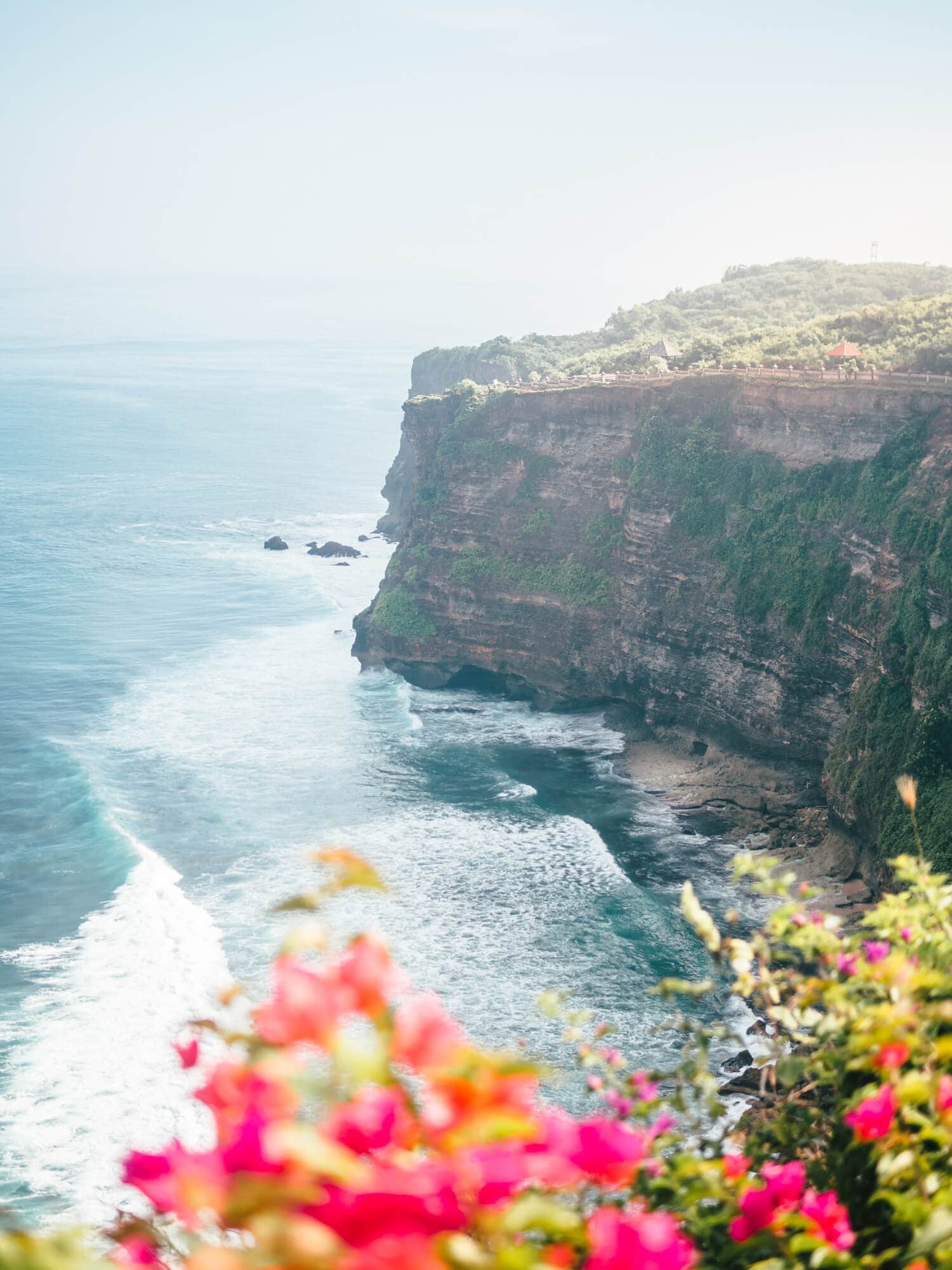 Amazing view from Pura Luhur Uluwatu temple in Bali - The ultimate Bali Bucket List itinerary