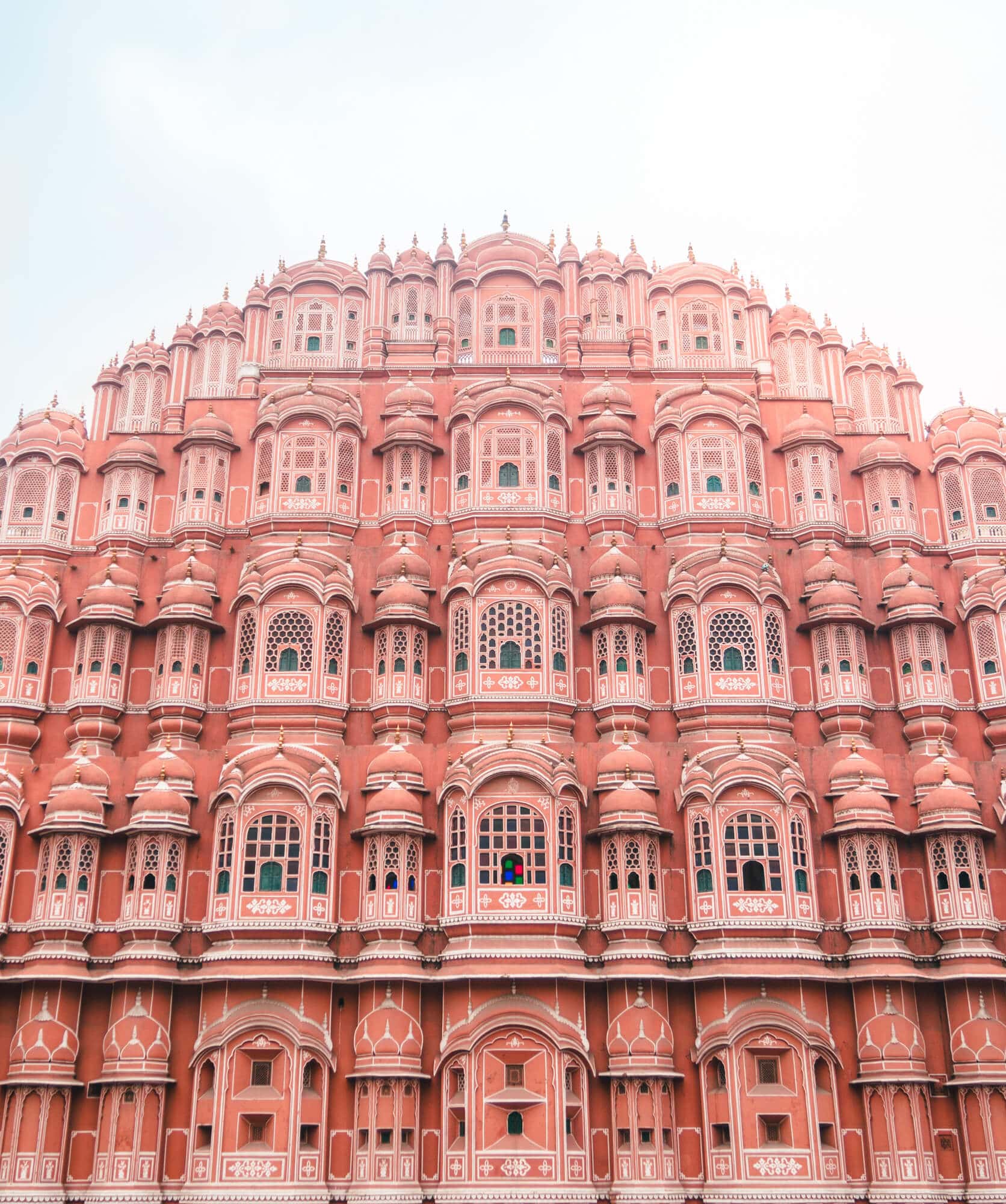 How to spend 2 days in Jaipur - Hawa Mahal in the Pink City